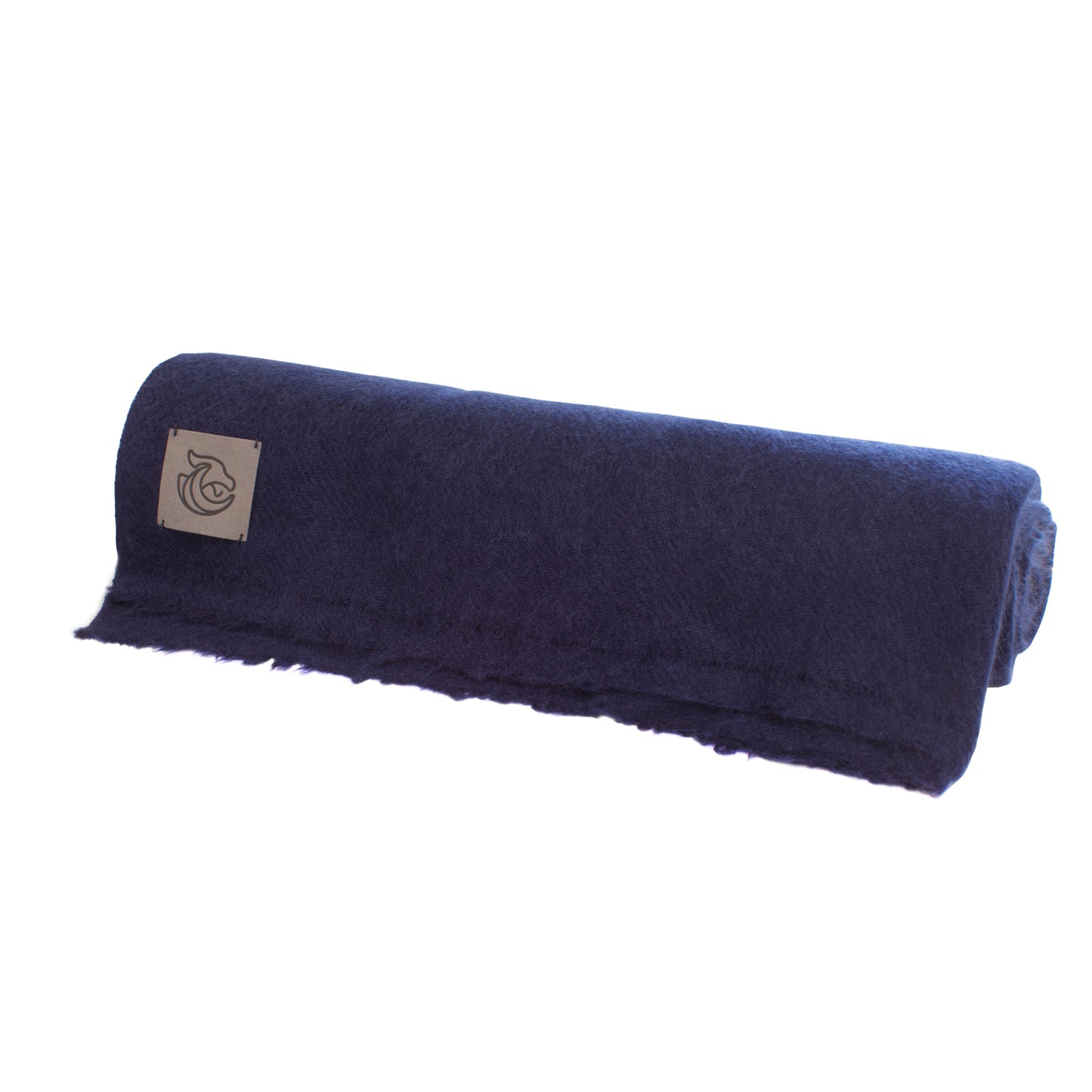Cashmere woven shawl Indigo