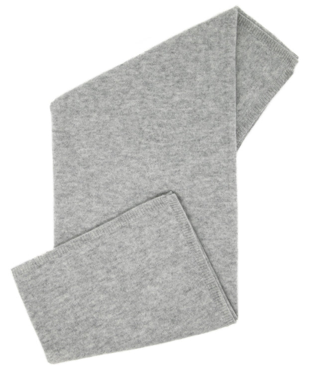 Light grey Cashmere baby blanket