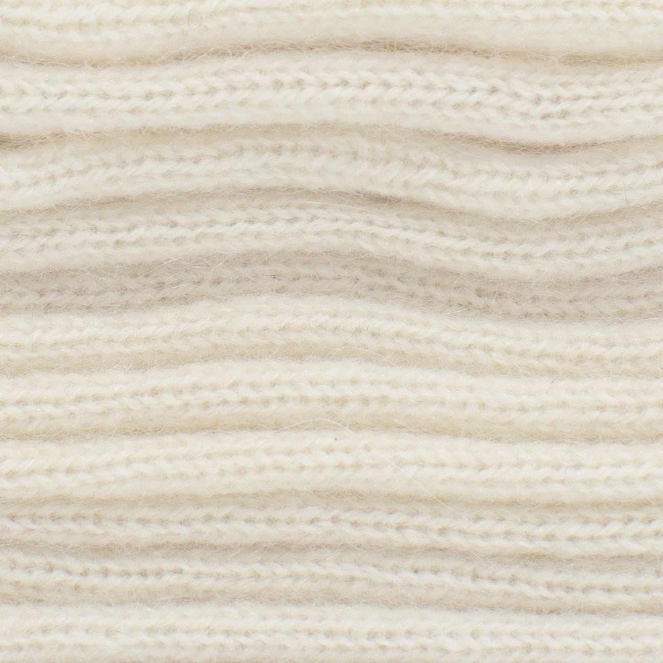 A natural white Cashmere knitted shawl