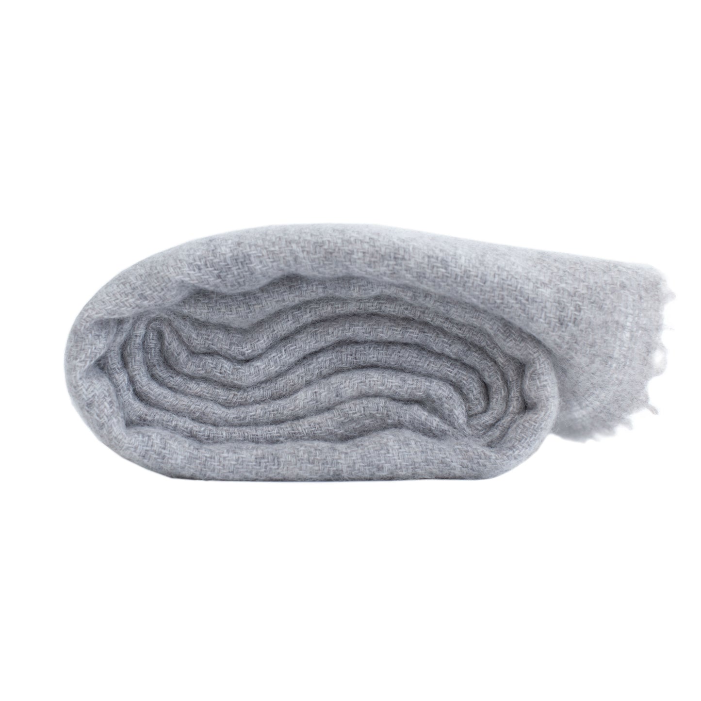 Cashmere woven shawl Natural light Grey