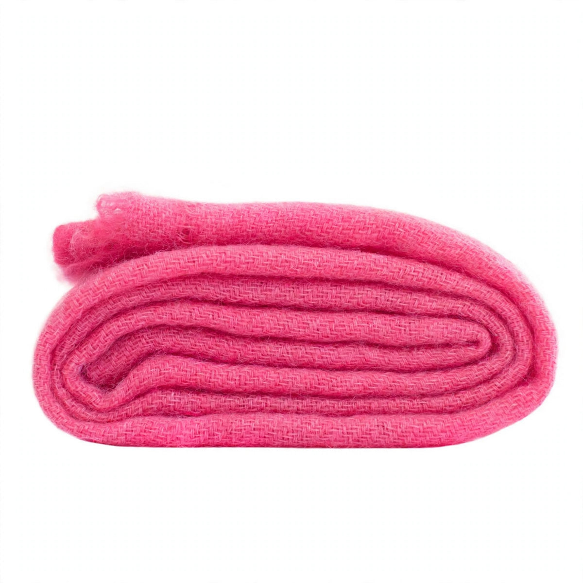 Cashmere woven shawl Coral pink